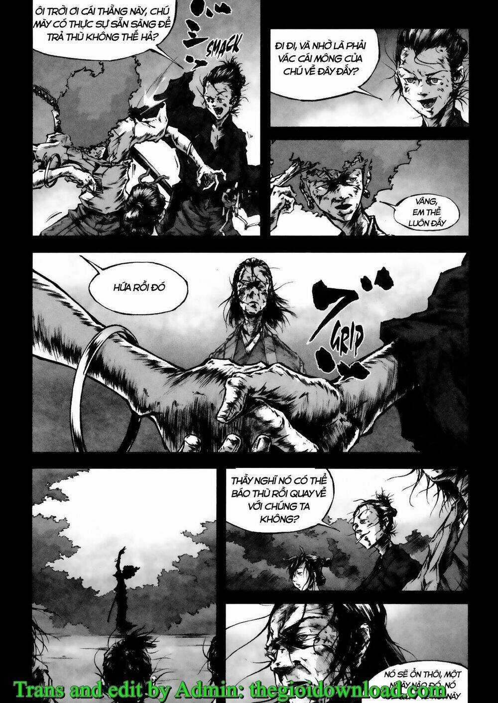 Afro Samurai - Samurai Báo Thù Chapter 9 trang 12