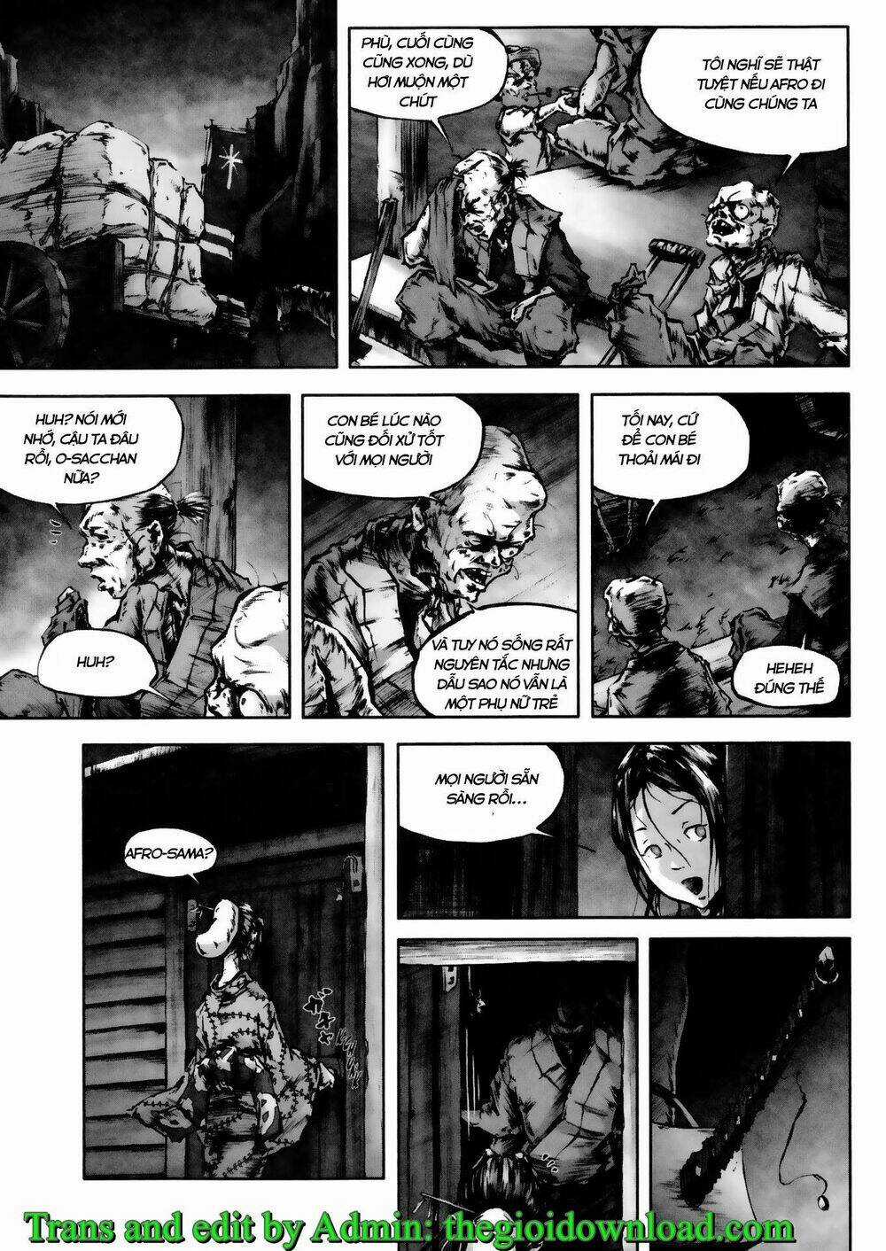 Afro Samurai - Samurai Báo Thù Chapter 9 trang 13