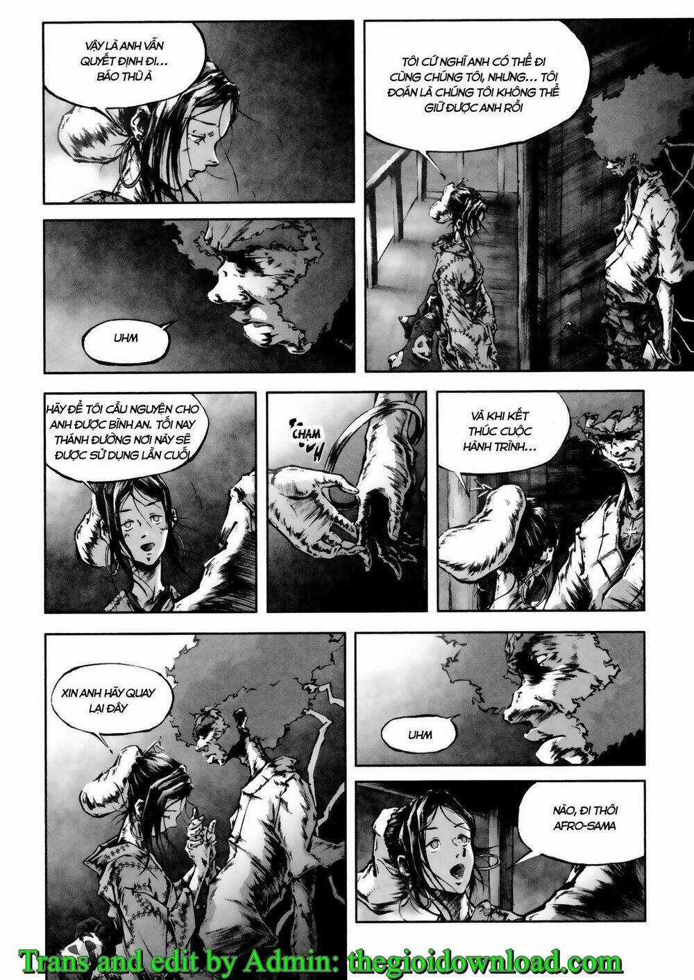 Afro Samurai - Samurai Báo Thù Chapter 9 trang 14