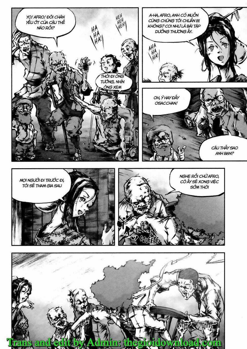 Afro Samurai - Samurai Báo Thù Chapter 9 trang 4
