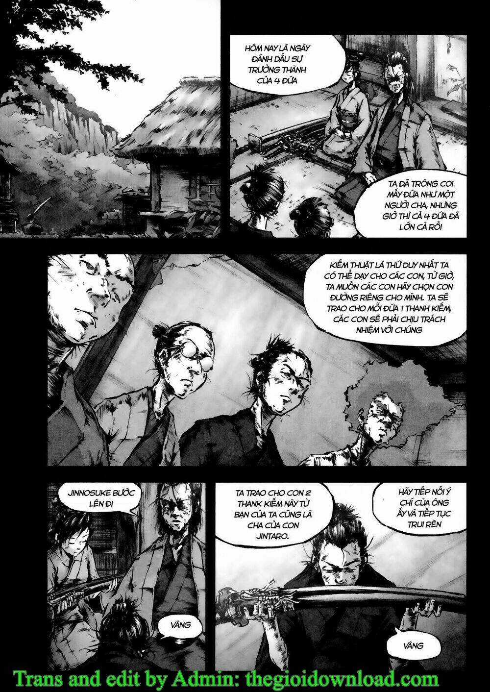Afro Samurai - Samurai Báo Thù Chapter 9 trang 5