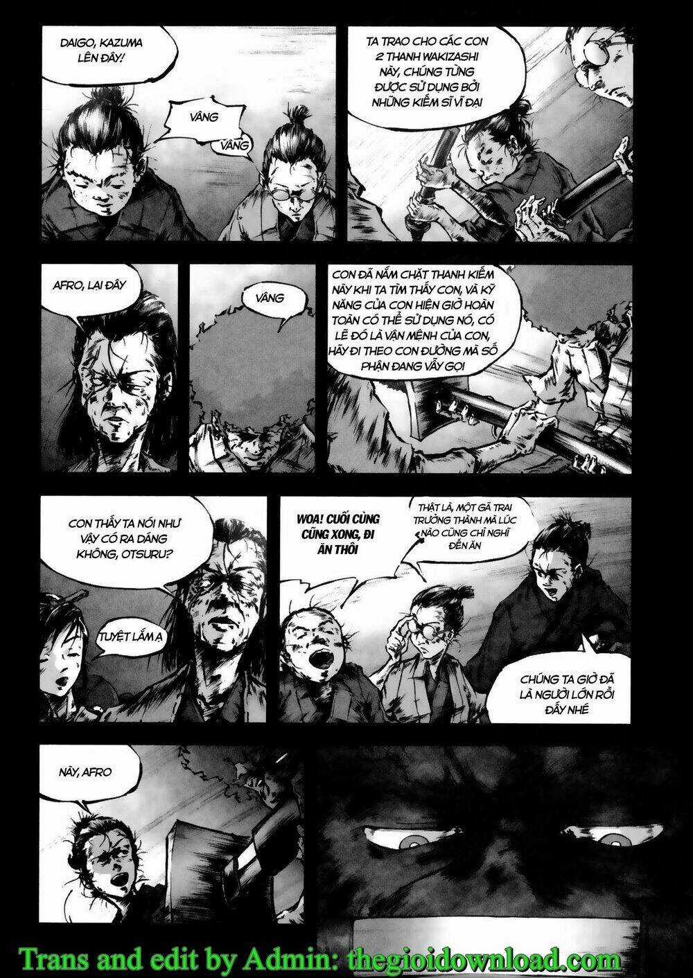 Afro Samurai - Samurai Báo Thù Chapter 9 trang 6