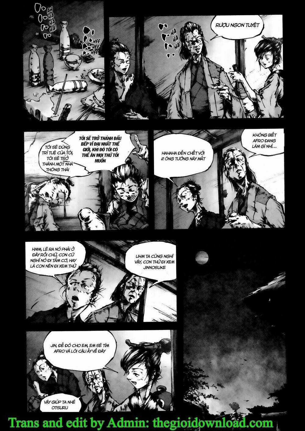 Afro Samurai - Samurai Báo Thù Chapter 9 trang 7