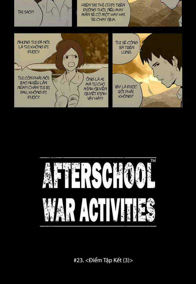 After School War Activities Chapter 23 trang 6