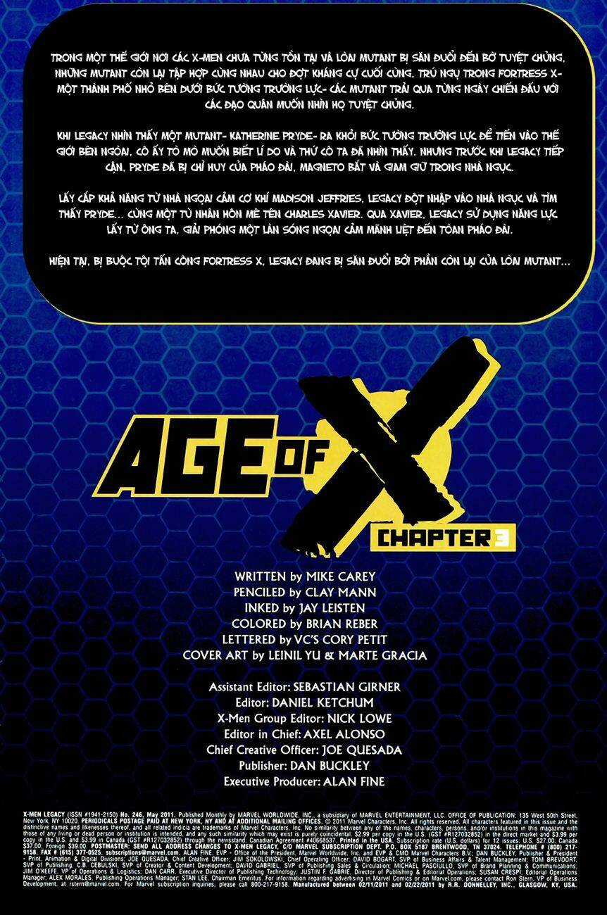 Age of X Chapter 3 trang 2
