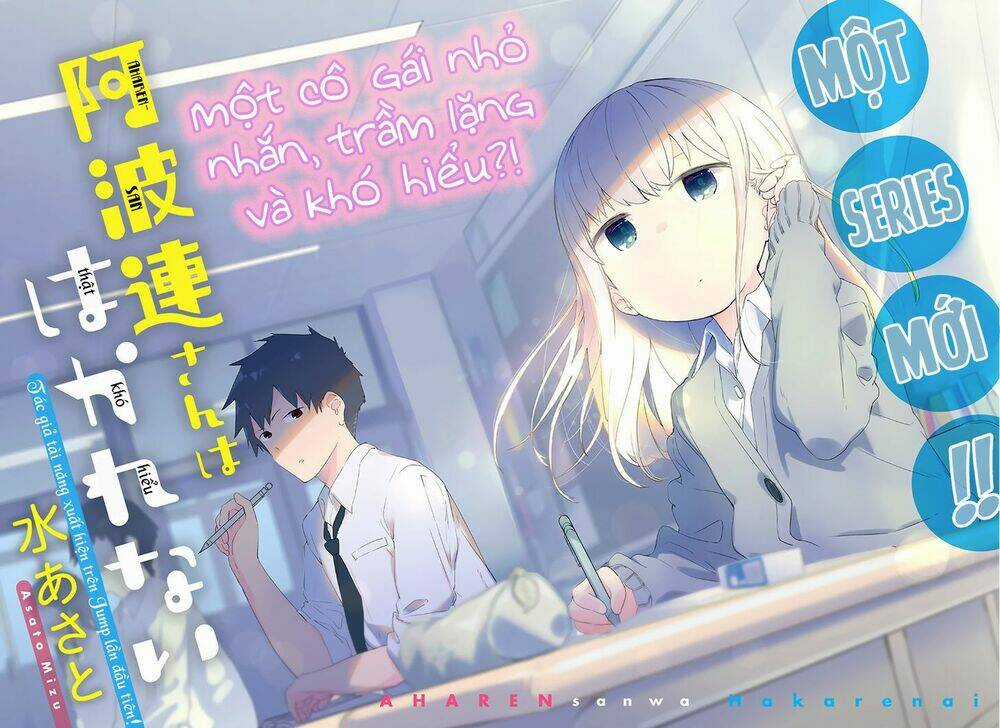 Aharen-San Wa Hakarenai Chapter 1 trang 2