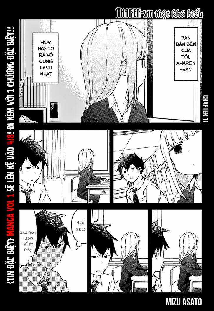 Aharen-San Wa Hakarenai Chapter 11 trang 1