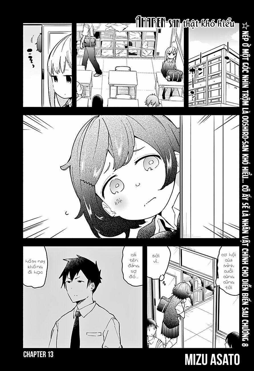 Aharen-San Wa Hakarenai Chapter 13 trang 1
