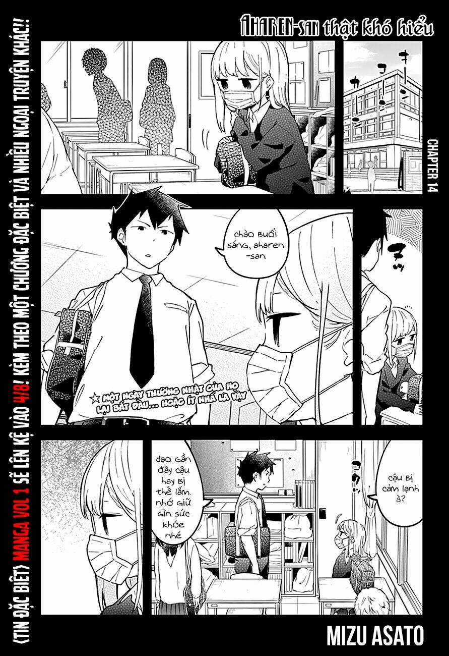 Aharen-San Wa Hakarenai Chapter 14 trang 2