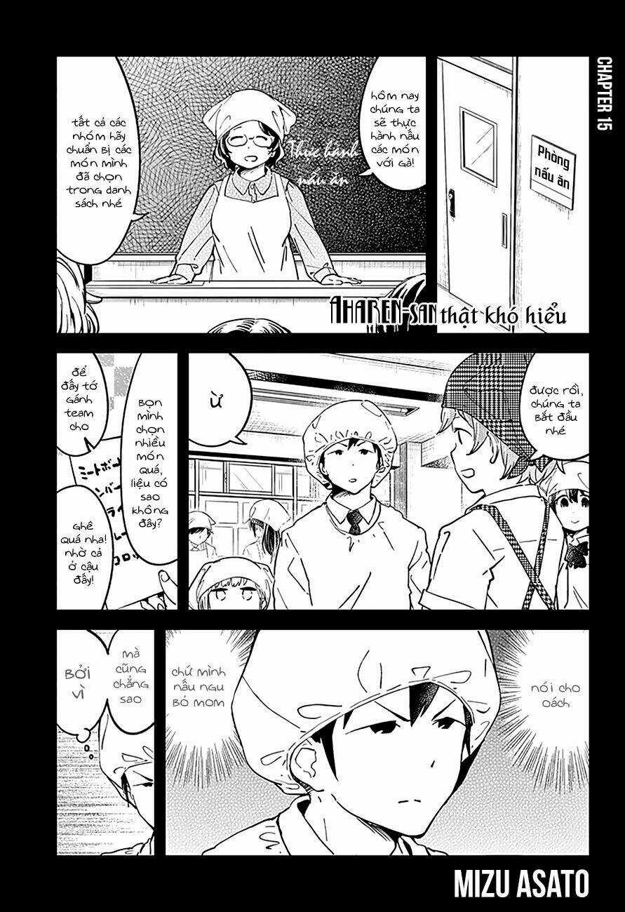 Aharen-San Wa Hakarenai Chapter 15 trang 2