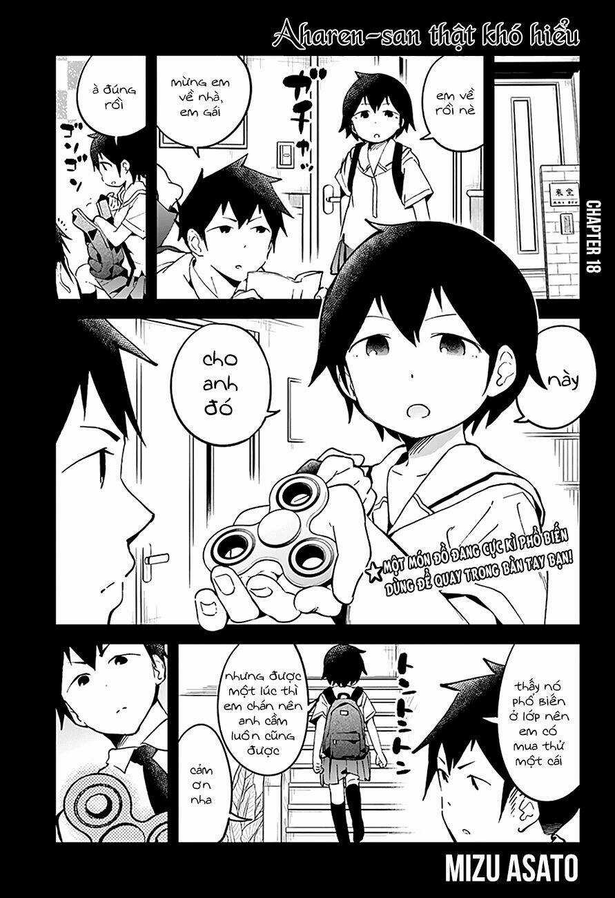 Aharen-San Wa Hakarenai Chapter 18 trang 1