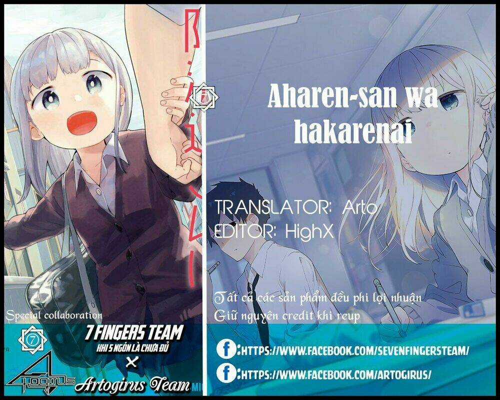 Aharen-San Wa Hakarenai Chapter 23 trang 0