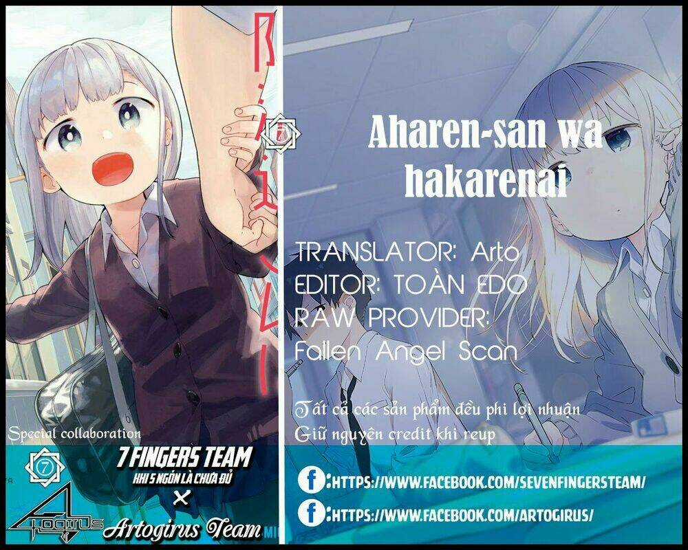 Aharen-San Wa Hakarenai Chapter 25 trang 0