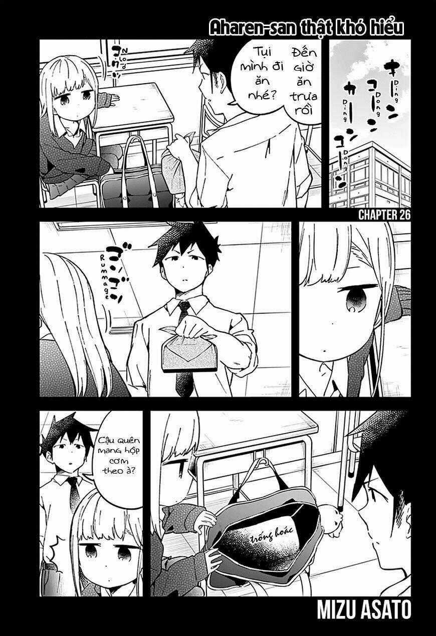 Aharen-San Wa Hakarenai Chapter 26 trang 1