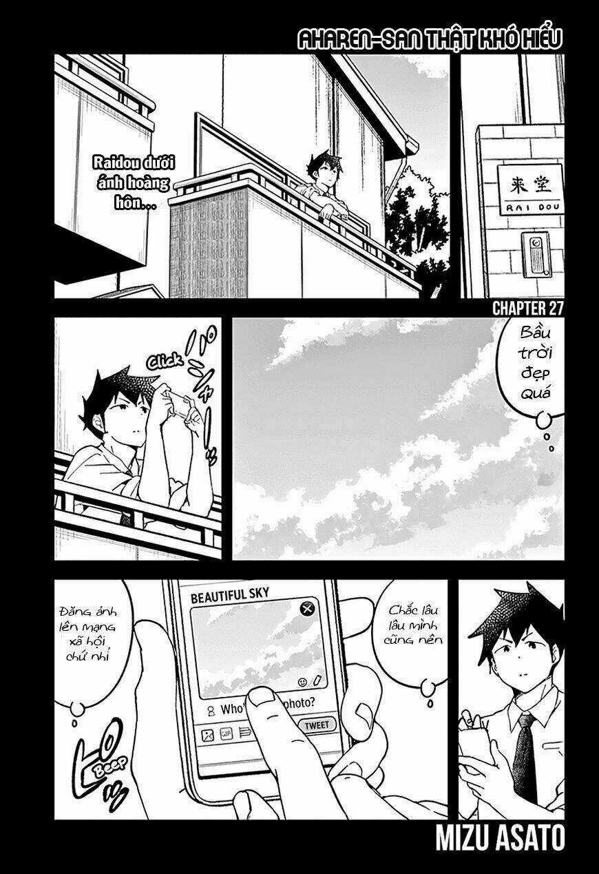 Aharen-San Wa Hakarenai Chapter 27 trang 1
