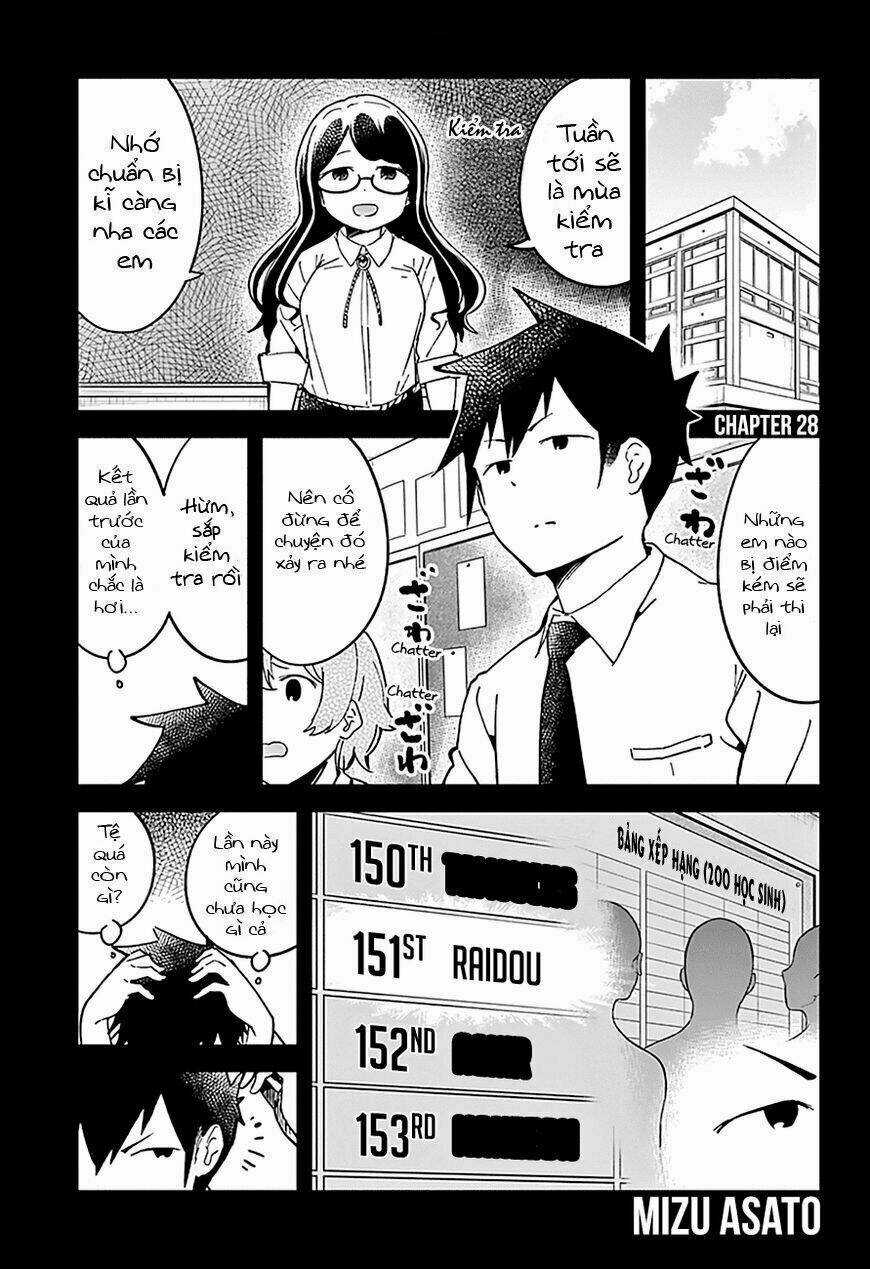 Aharen-San Wa Hakarenai Chapter 28 trang 1