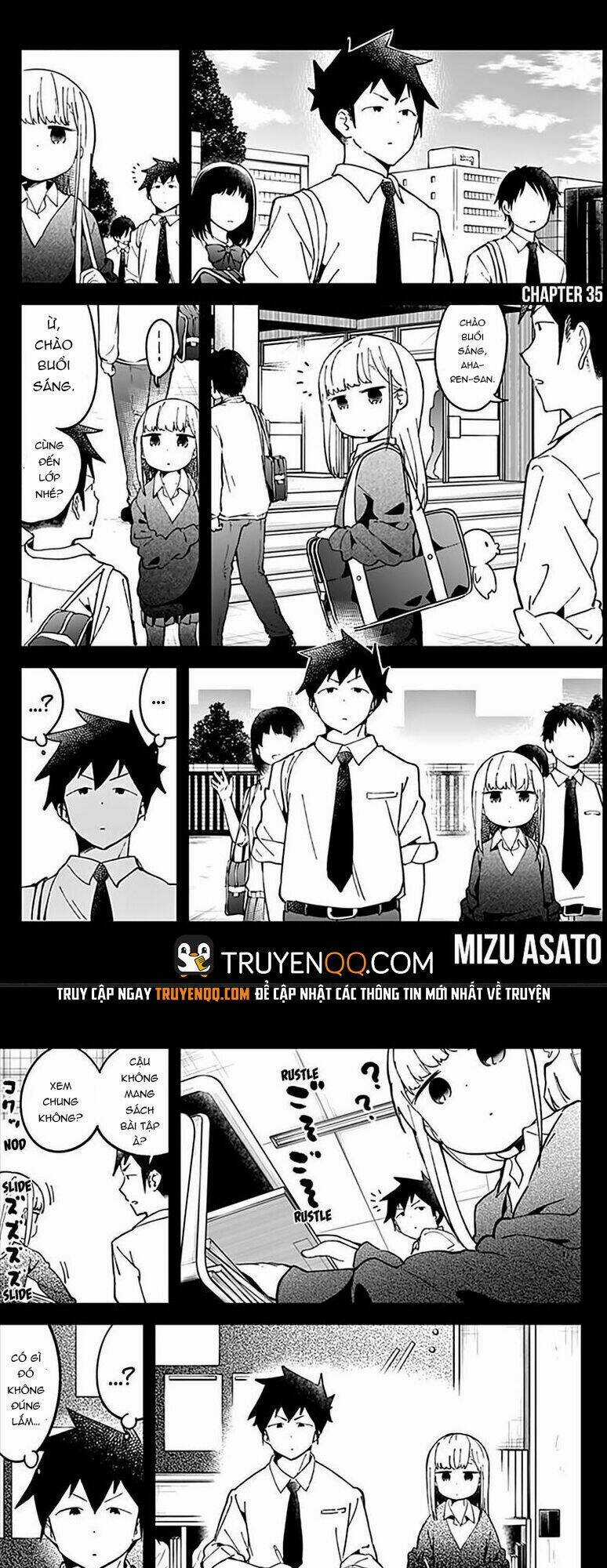 Aharen-San Wa Hakarenai Chapter 35 trang 1