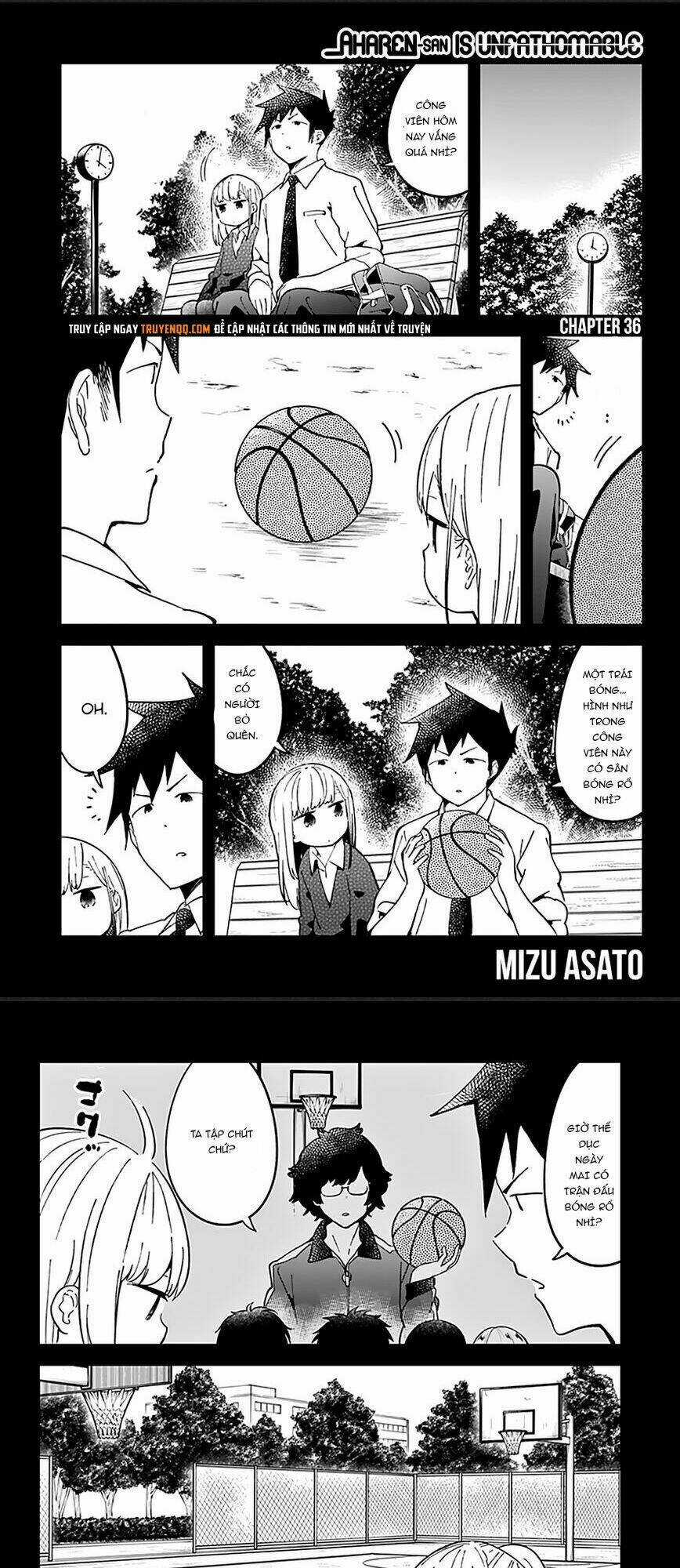 Aharen-San Wa Hakarenai Chapter 36 trang 1