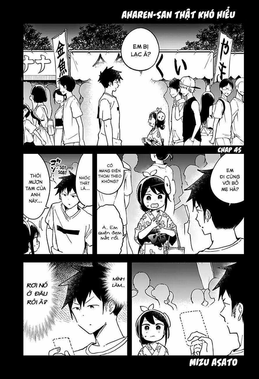 Aharen-San Wa Hakarenai Chapter 45 trang 1