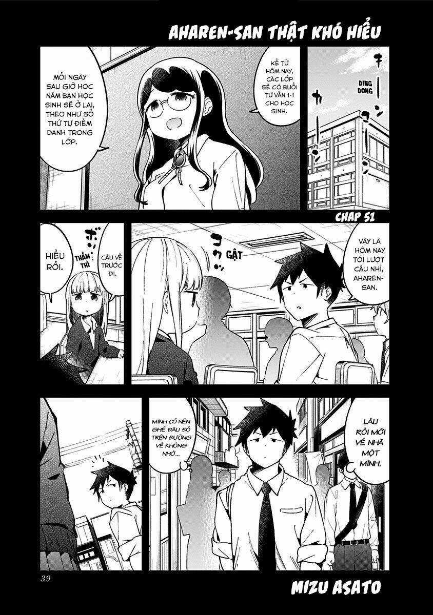 Aharen-San Wa Hakarenai Chapter 51 trang 1