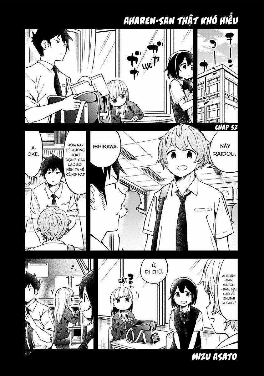 Aharen-San Wa Hakarenai Chapter 52 trang 1