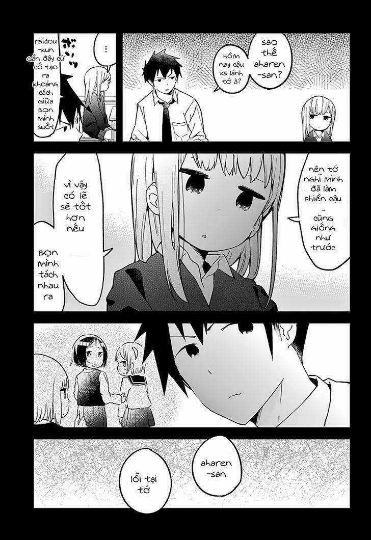 Aharen-San Wa Hakarenai Chapter 7 trang 9