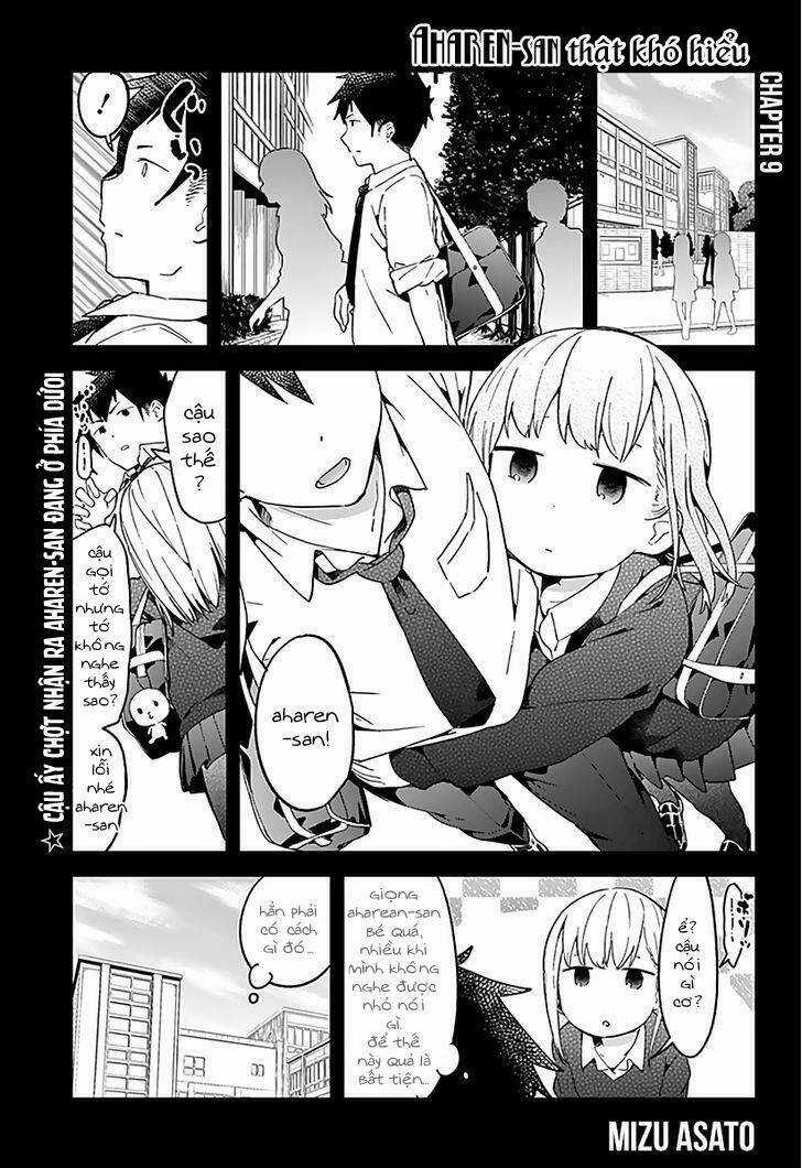 Aharen-San Wa Hakarenai Chapter 9 trang 1