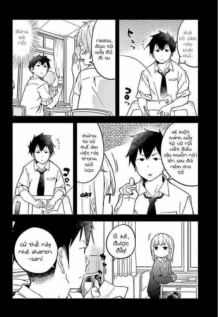 Aharen-San Wa Hakarenai Chapter 9 trang 4