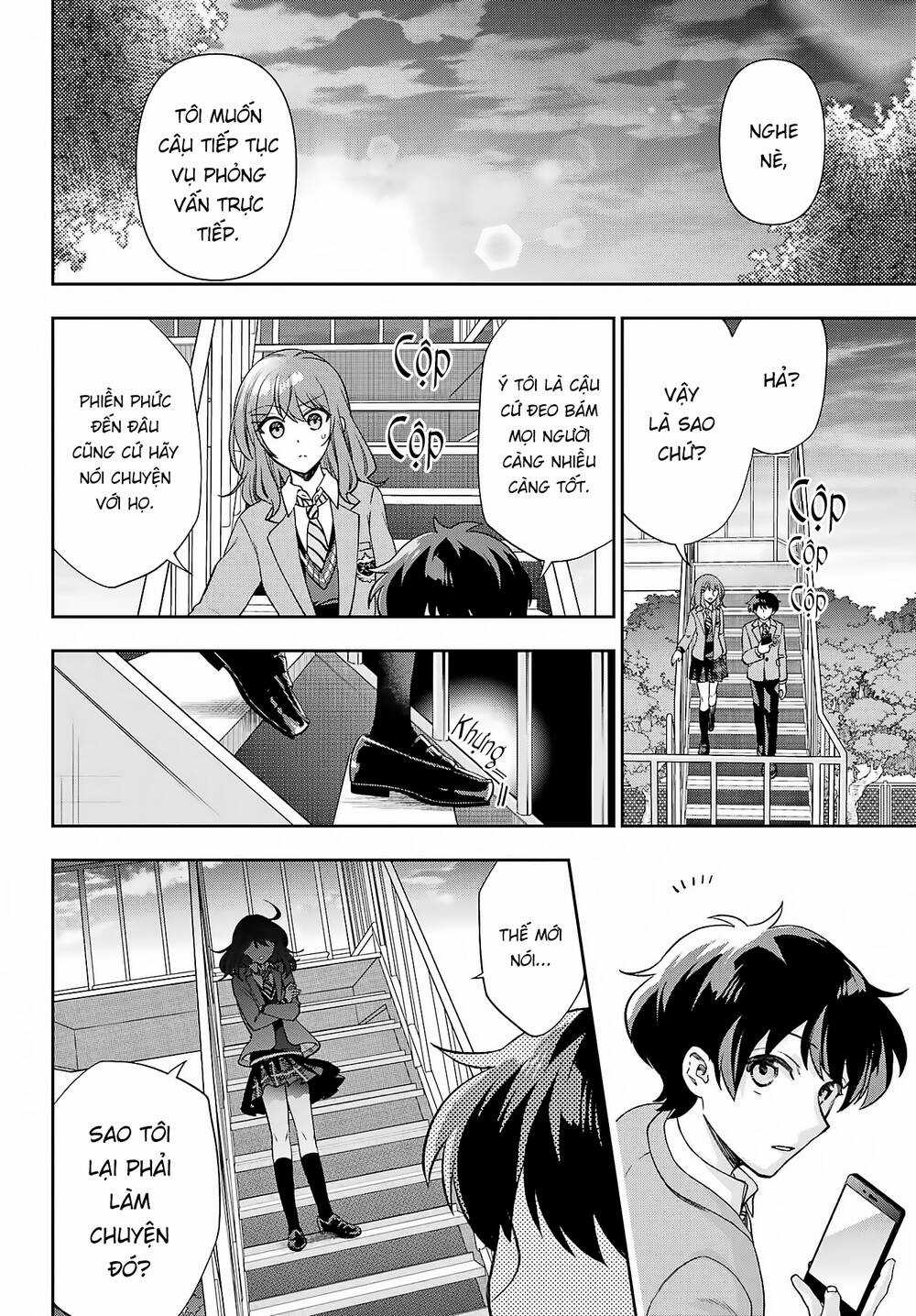 Ai dám bảo tôi không thể tạo nên một câu chuyện hài lãng mạn ngoài đời thực? Chapter 11 trang 12