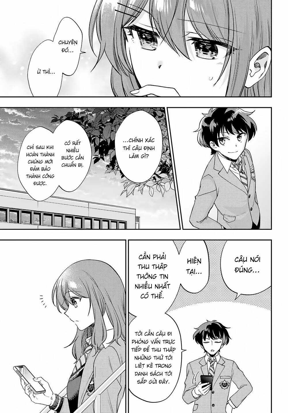 Ai dám bảo tôi không thể tạo nên một câu chuyện hài lãng mạn ngoài đời thực? Chapter 11 trang 15