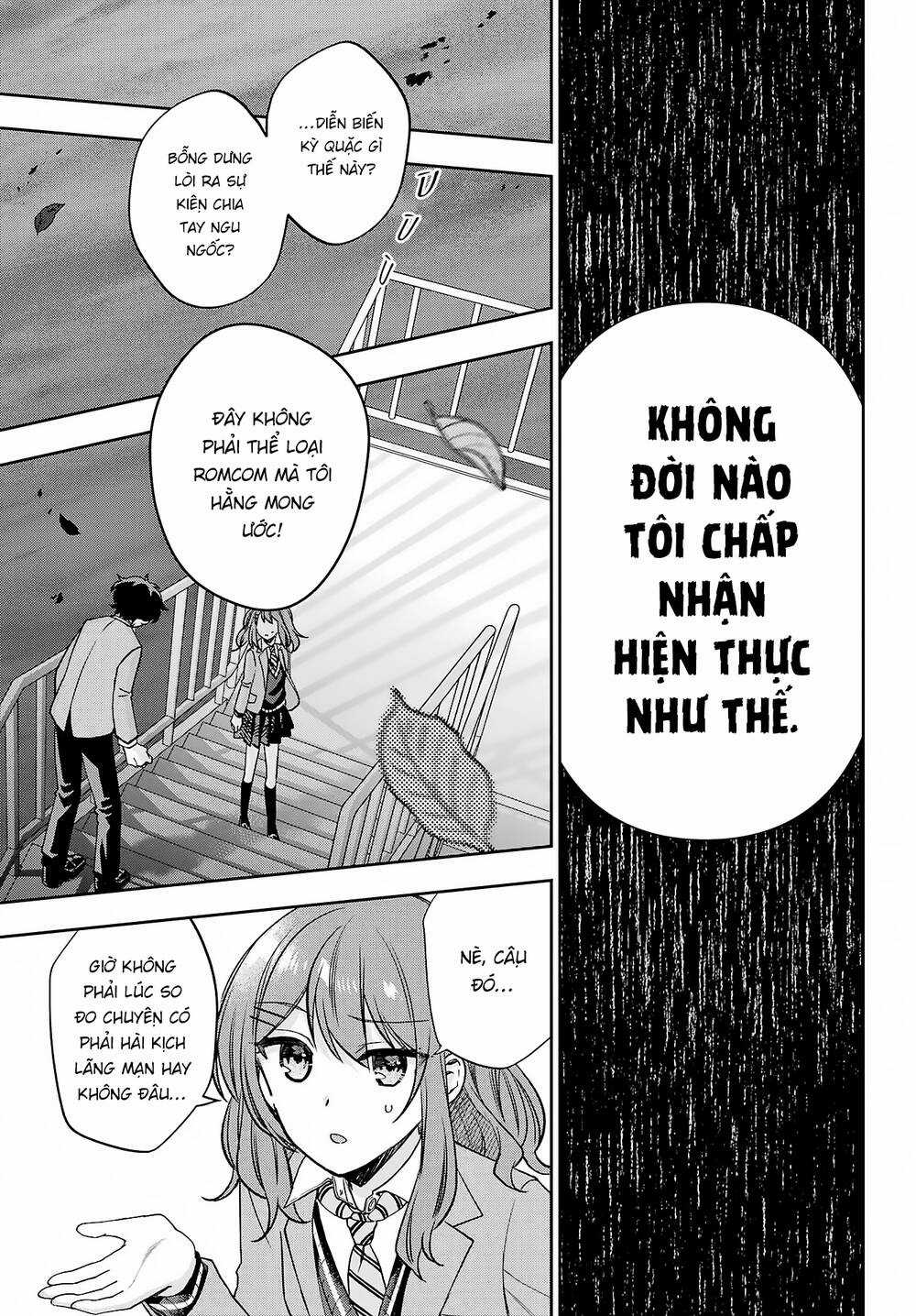Ai dám bảo tôi không thể tạo nên một câu chuyện hài lãng mạn ngoài đời thực? Chapter 11 trang 9