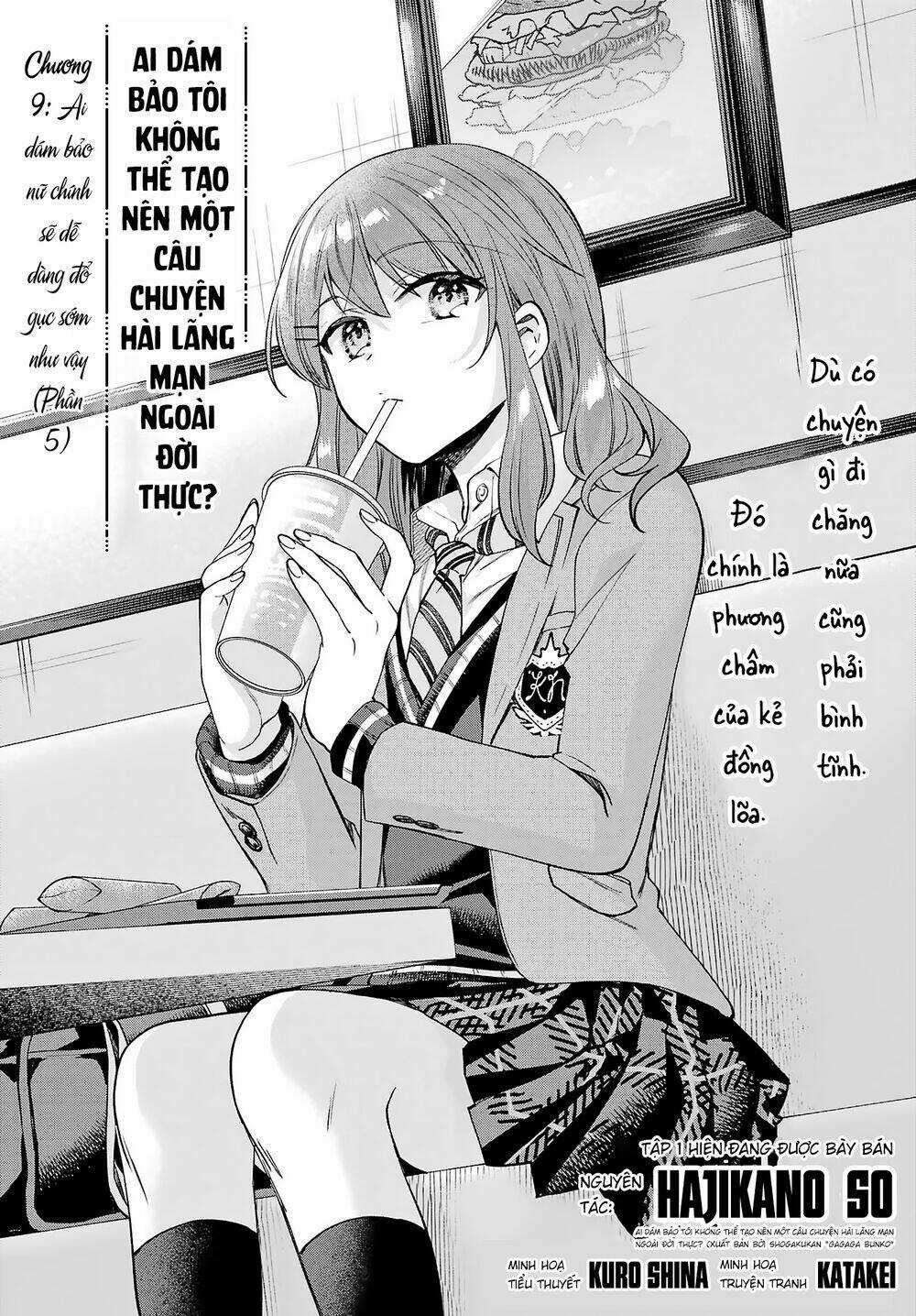 Ai dám bảo tôi không thể tạo nên một câu chuyện hài lãng mạn ngoài đời thực? Chapter 9 trang 2