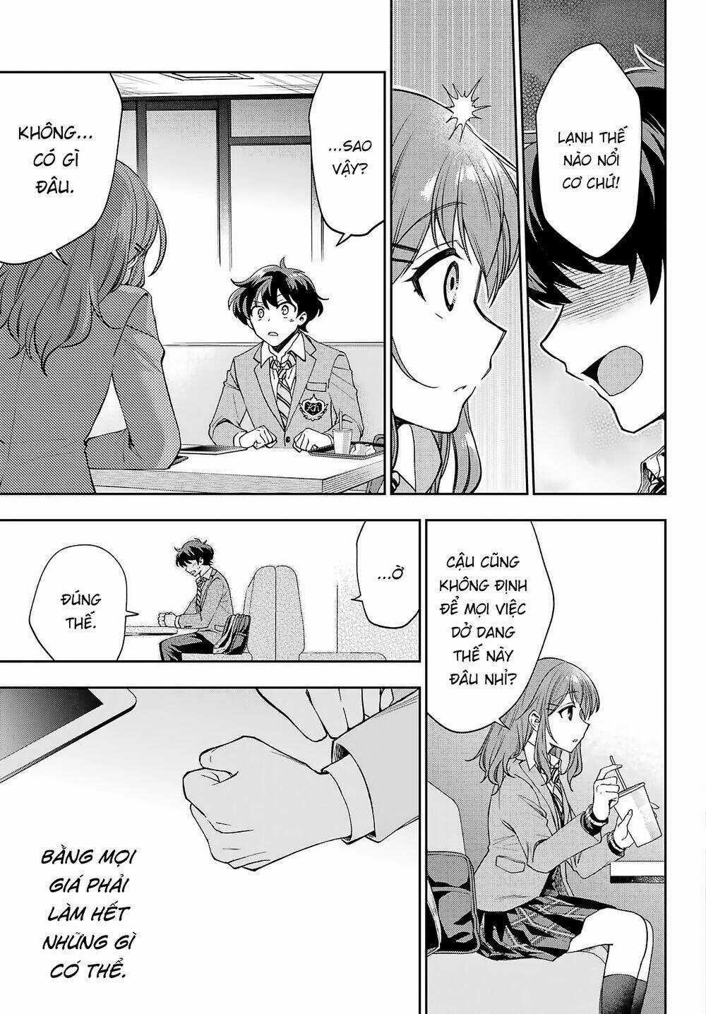 Ai dám bảo tôi không thể tạo nên một câu chuyện hài lãng mạn ngoài đời thực? Chapter 9 trang 5