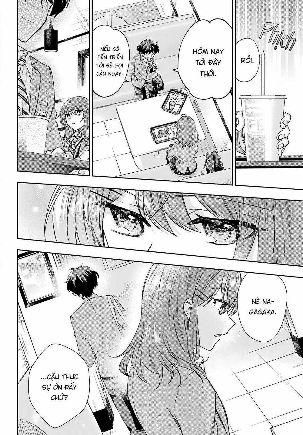 Ai dám bảo tôi không thể tạo nên một câu chuyện hài lãng mạn ngoài đời thực? Chapter 9 trang 8