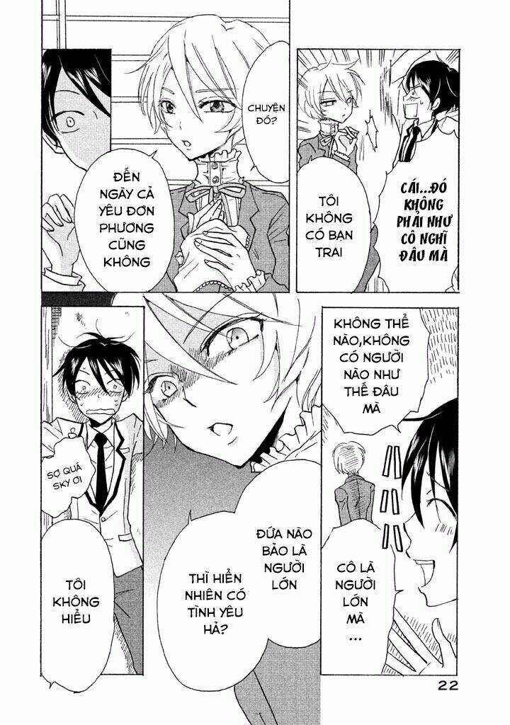 Ai-Sensei Wa Wakaranai Chapter 1 trang 22