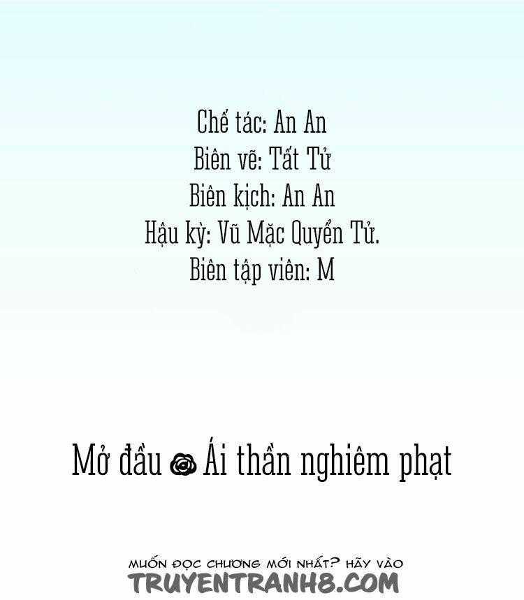 Ái Thần Nghiêm Phạt Chapter 1 trang 1