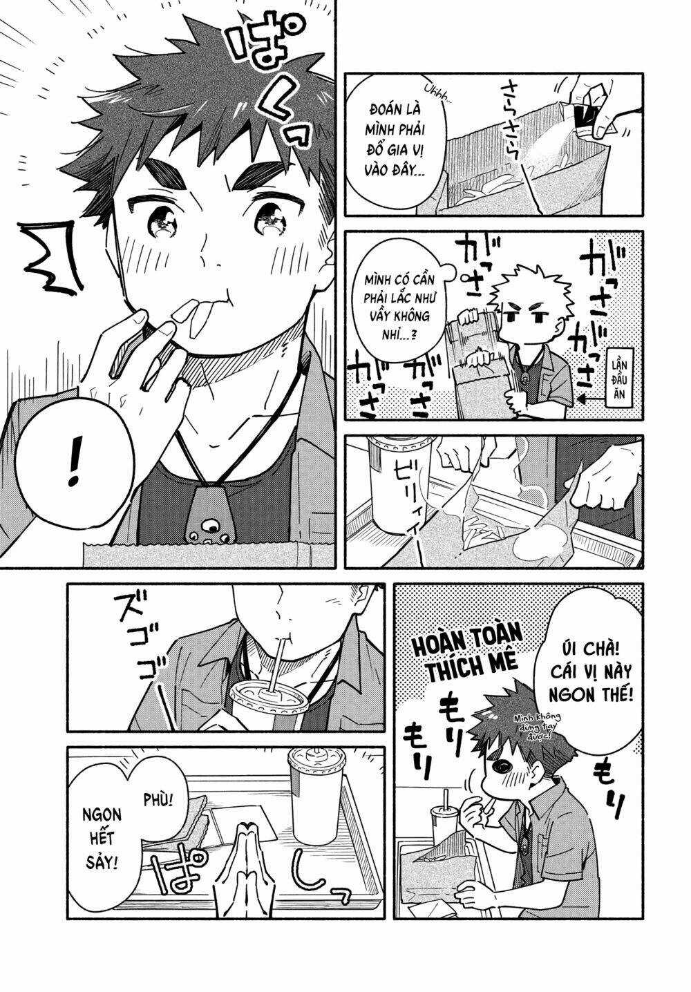 Aikagi-Kun To Shiawase Gohan Chapter 10.1 trang 8