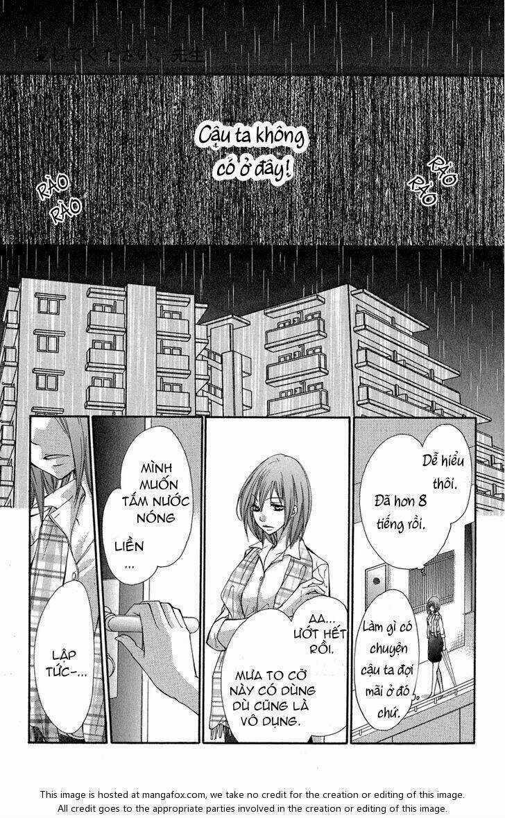 Aishite Kudasai, Sensei Chapter 1.3 trang 22