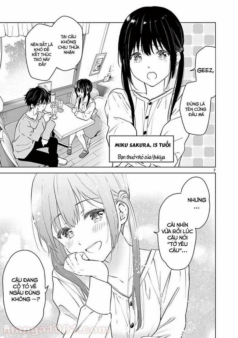 Aishiteru Game Wo Owarasetai Chapter 1 trang 5