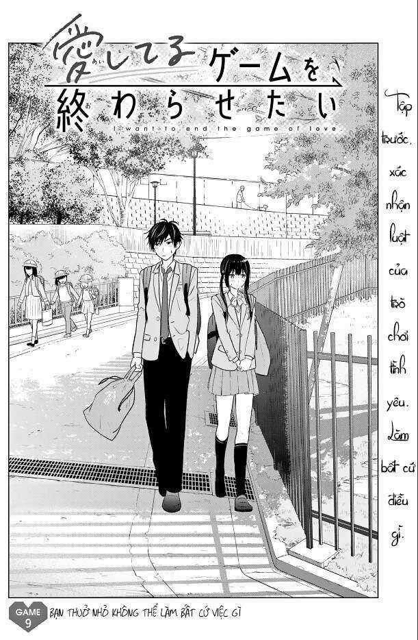 Aishiteru Game Wo Owarasetai Chapter 9 trang 4