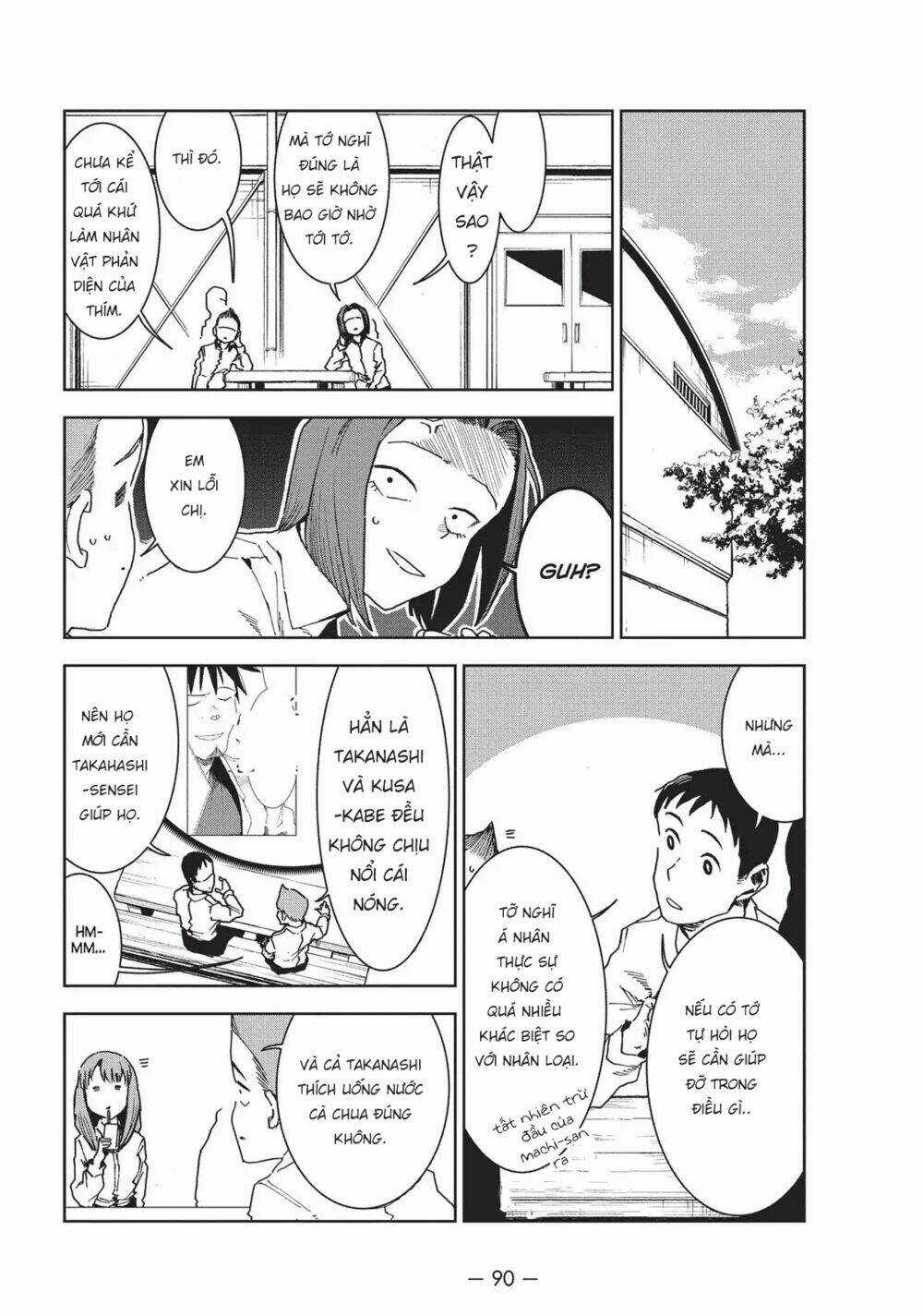 Ajin-Chan Wa Kataritai Chapter 29 trang 9