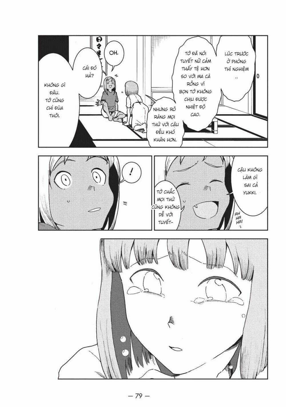 Ajin-Chan Wa Kataritai Chapter 35 trang 8