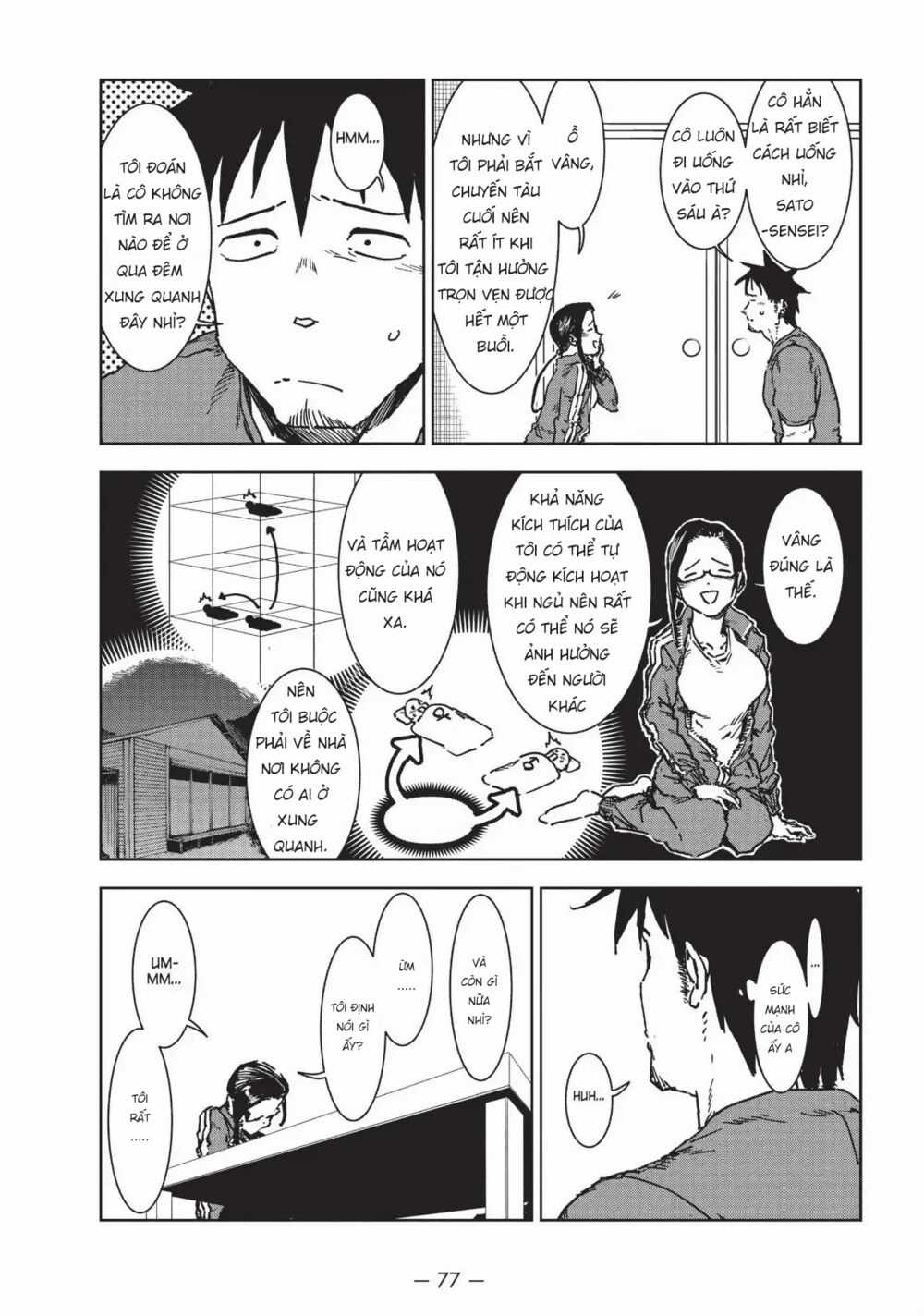 Ajin-Chan Wa Kataritai Chapter 41 trang 11