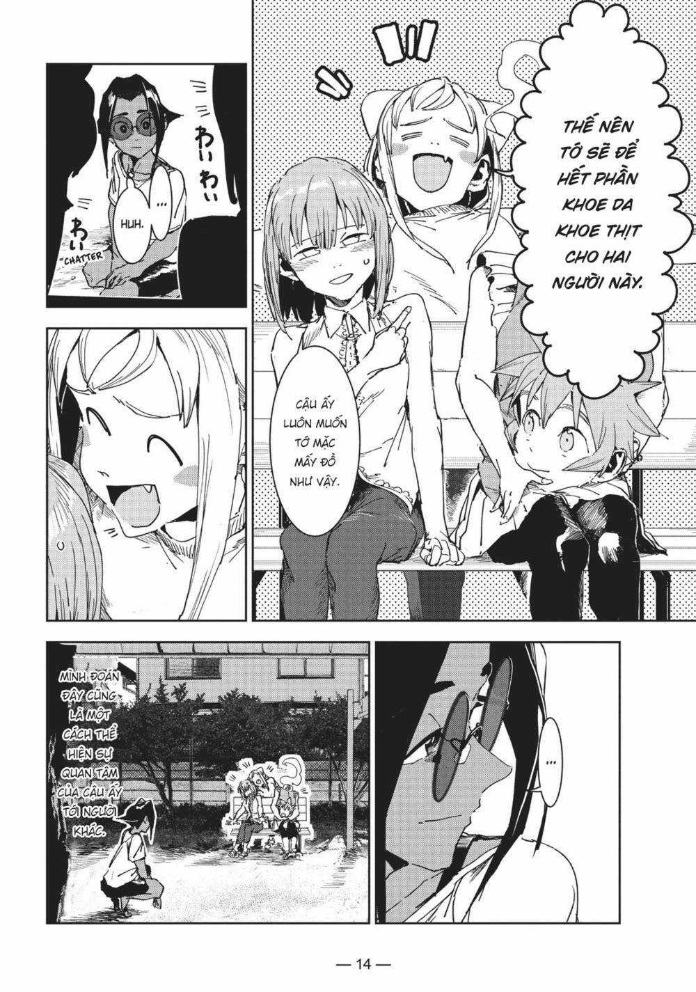 Ajin-Chan Wa Kataritai Chapter 52 trang 12