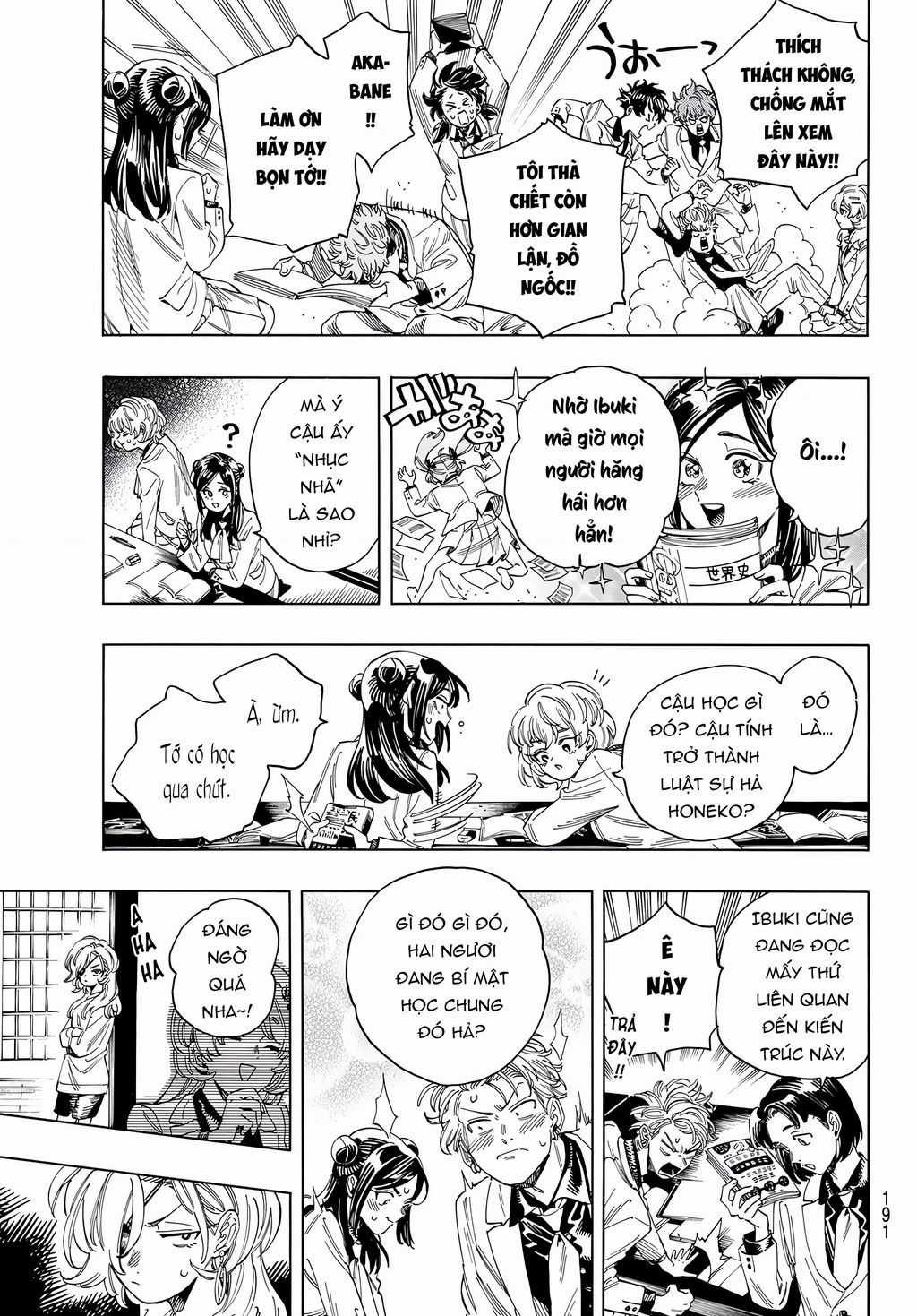 Akabane Honeko No Bodyguard Chapter 26 trang 10