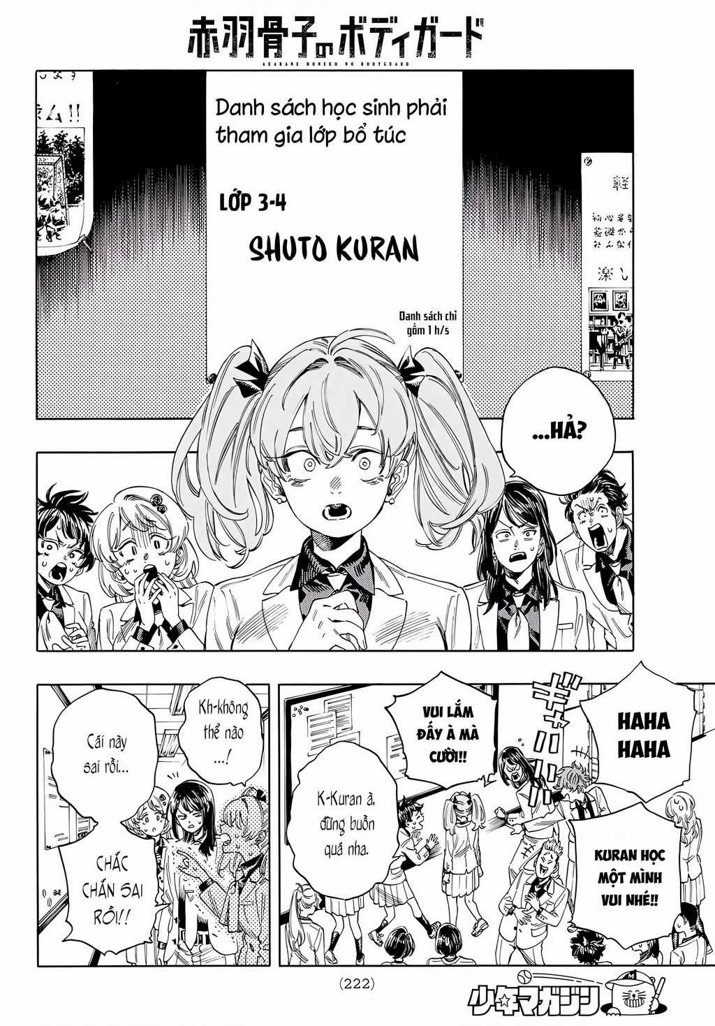 Akabane Honeko No Bodyguard Chapter 27 trang 8