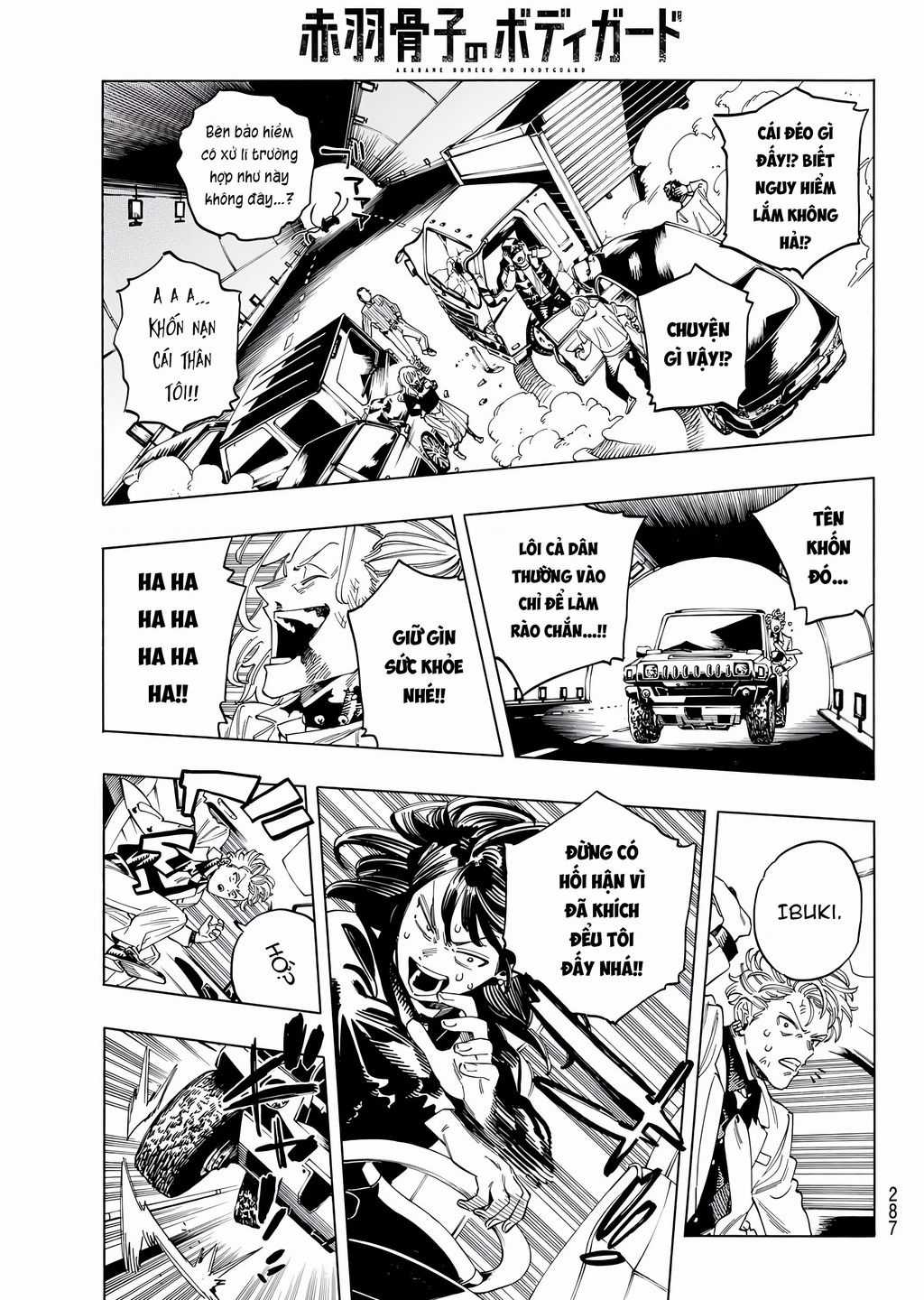 Akabane Honeko No Bodyguard Chapter 31 trang 15