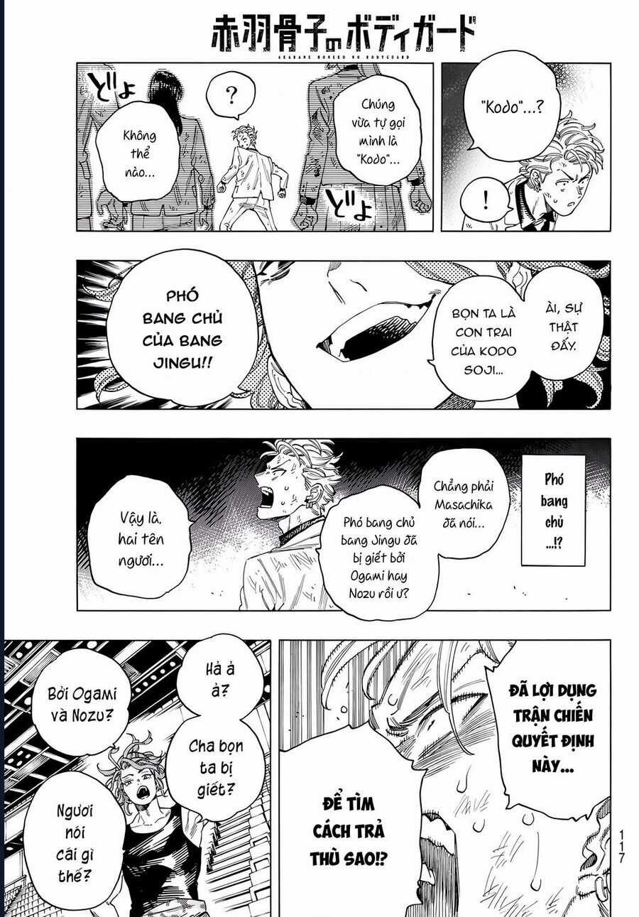 Akabane Honeko No Bodyguard Chapter 42 trang 10