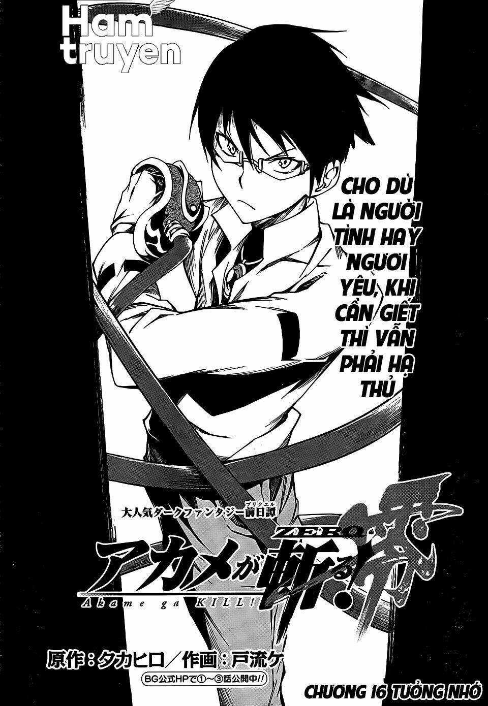 Akame Ga Kill! Zero Chapter 16 trang 3