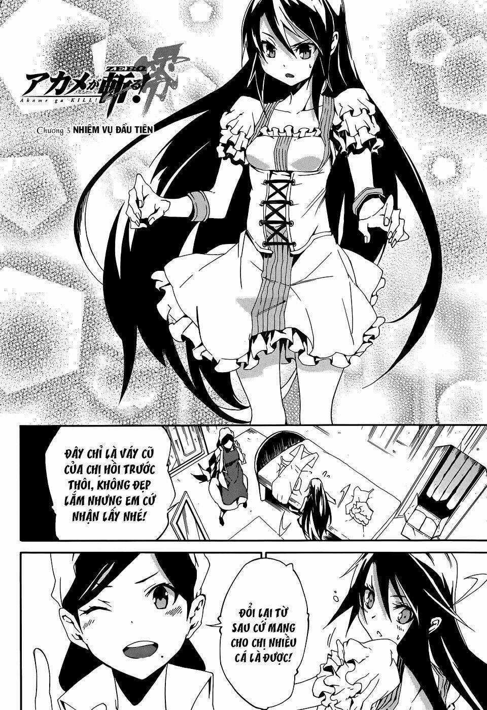 Akame Ga Kill! Zero Chapter 3 trang 4